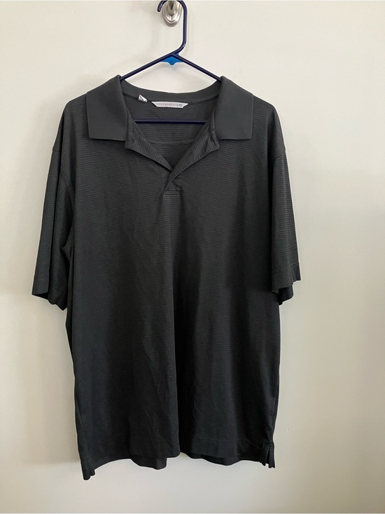 Cutter & Buck Other - Cutter & Buck Striped Gray Men's Short-Sleeve Performance Polo